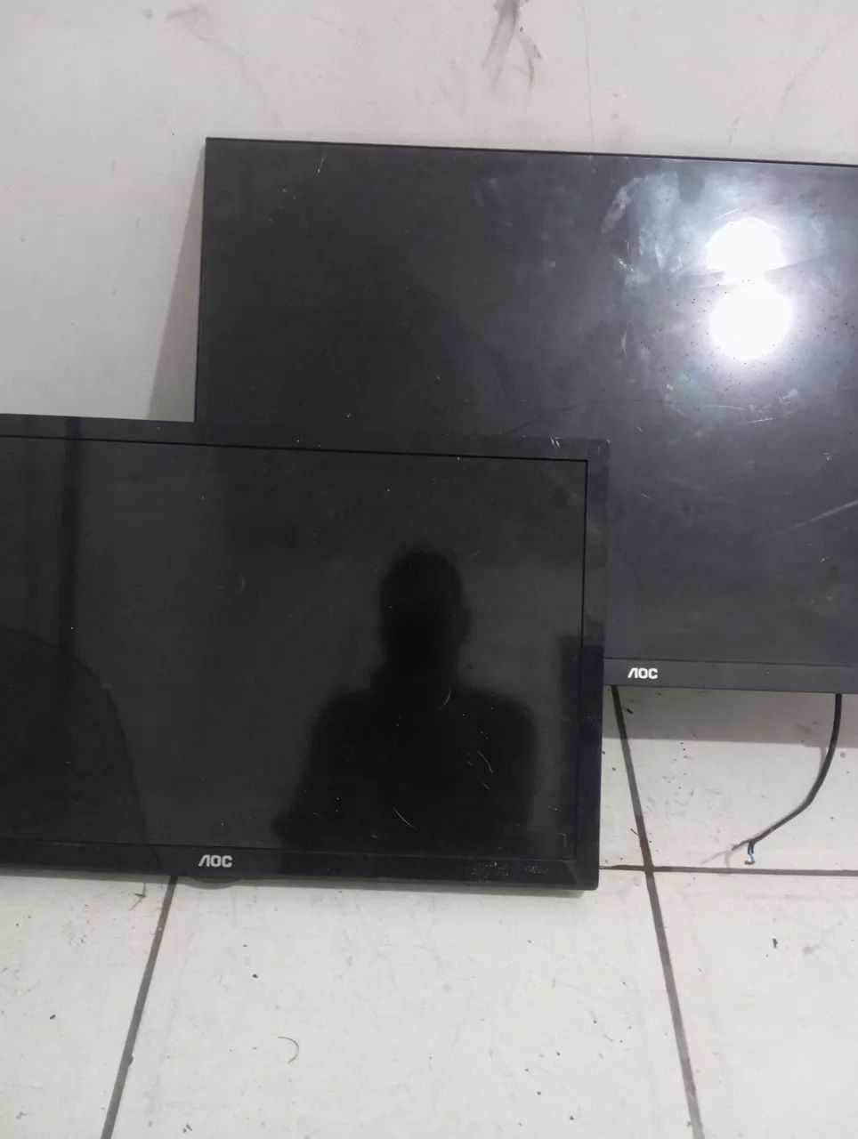 2 Tvs Aoc 32 e 24 Led *leia o defeito
