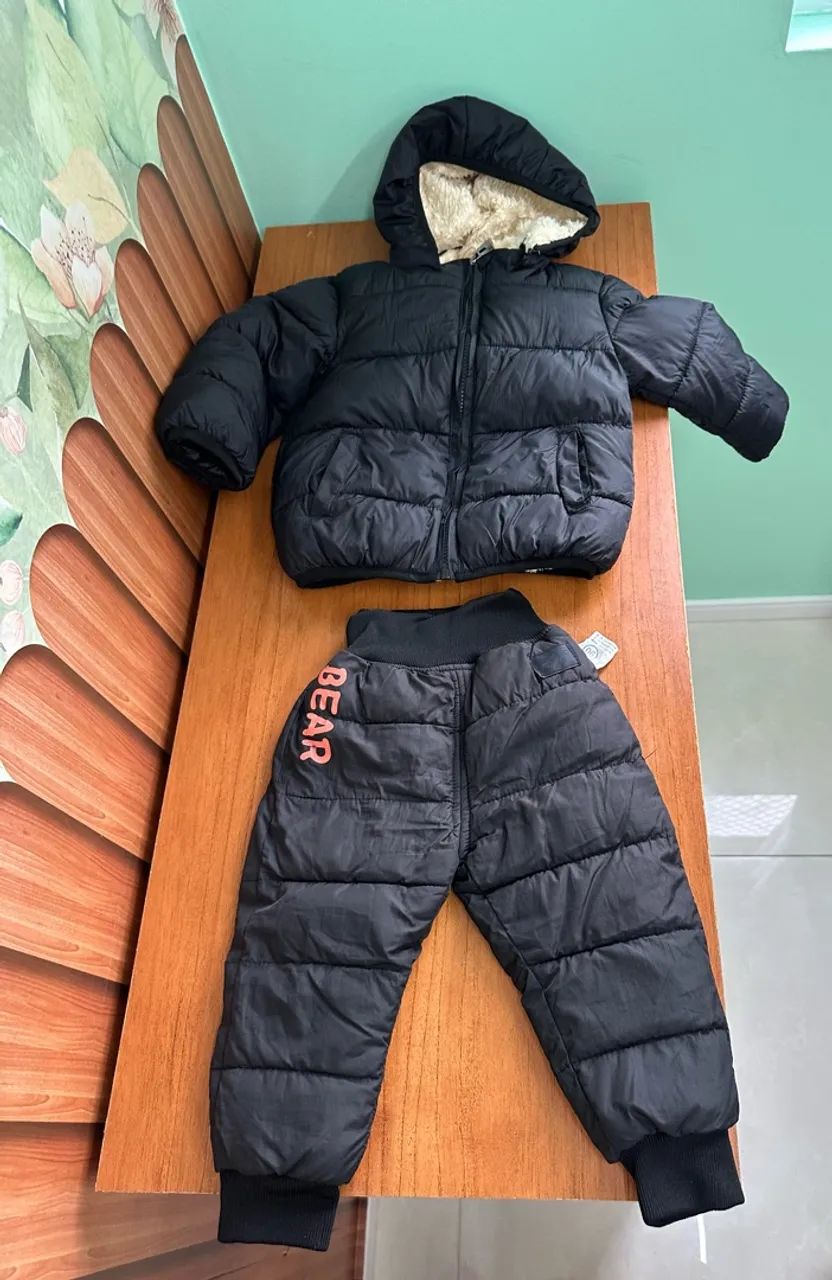 Roupas quentes para bebê de 1 ano - Foto 2