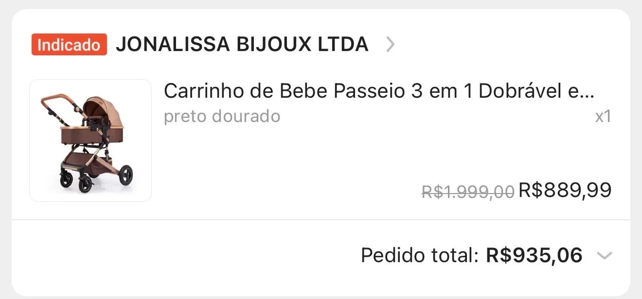Venda de carinho de bebê  - Foto 4