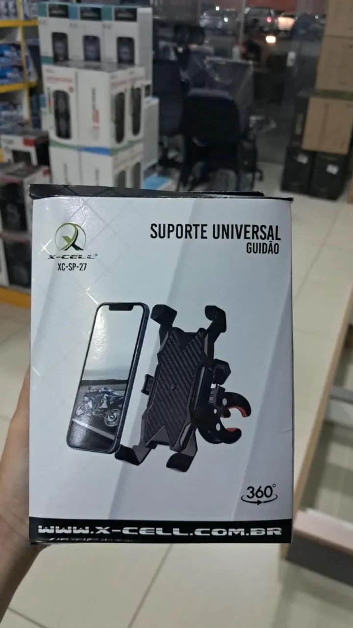 suporte de celular para moto novo