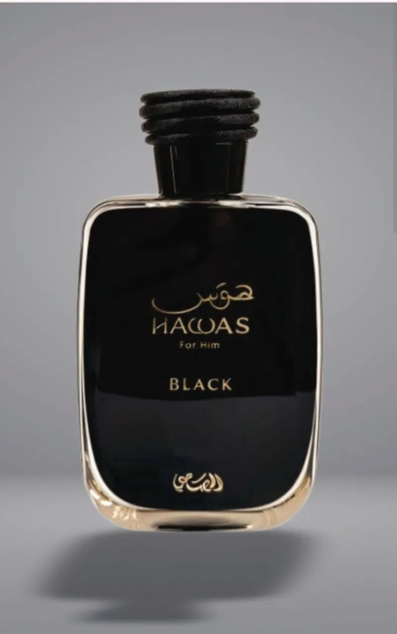 TikTokバズ香水ドバイ香水Hawas Black 100ml Perfume Eau de Parfum Rasasi Hawas Black Masculino 100 ml | Frete