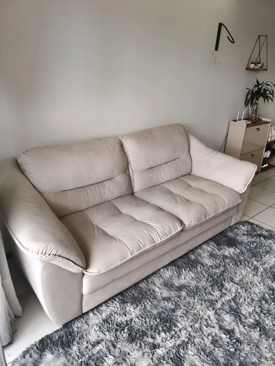 Sofá Veludo 3 lugares Soft Premium  - Foto 2