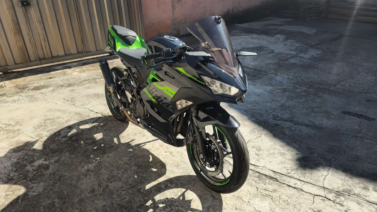 Ninja 400 2020 Preta/Verde - Foto 5