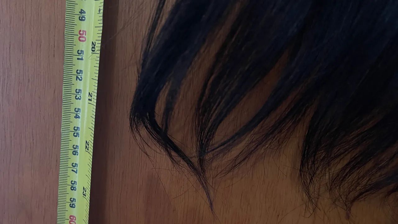 Cabelo humano 60cm - Foto 5