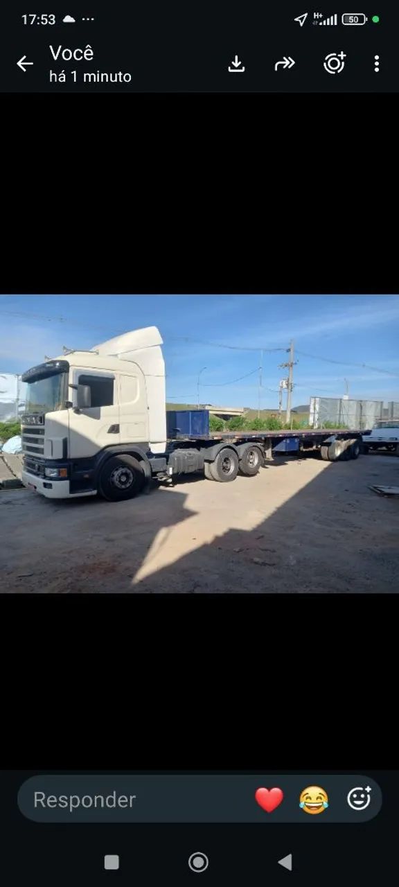 Carreta carga seca krone