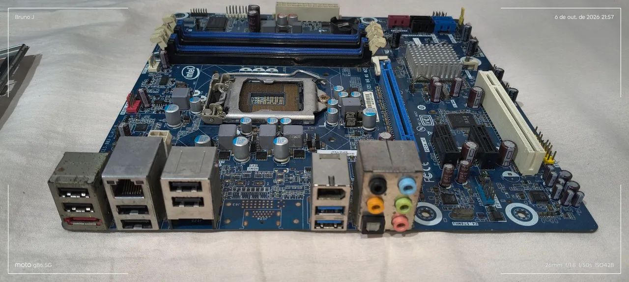 Placa mãe Intel DP67DE (defeito) - Foto 2