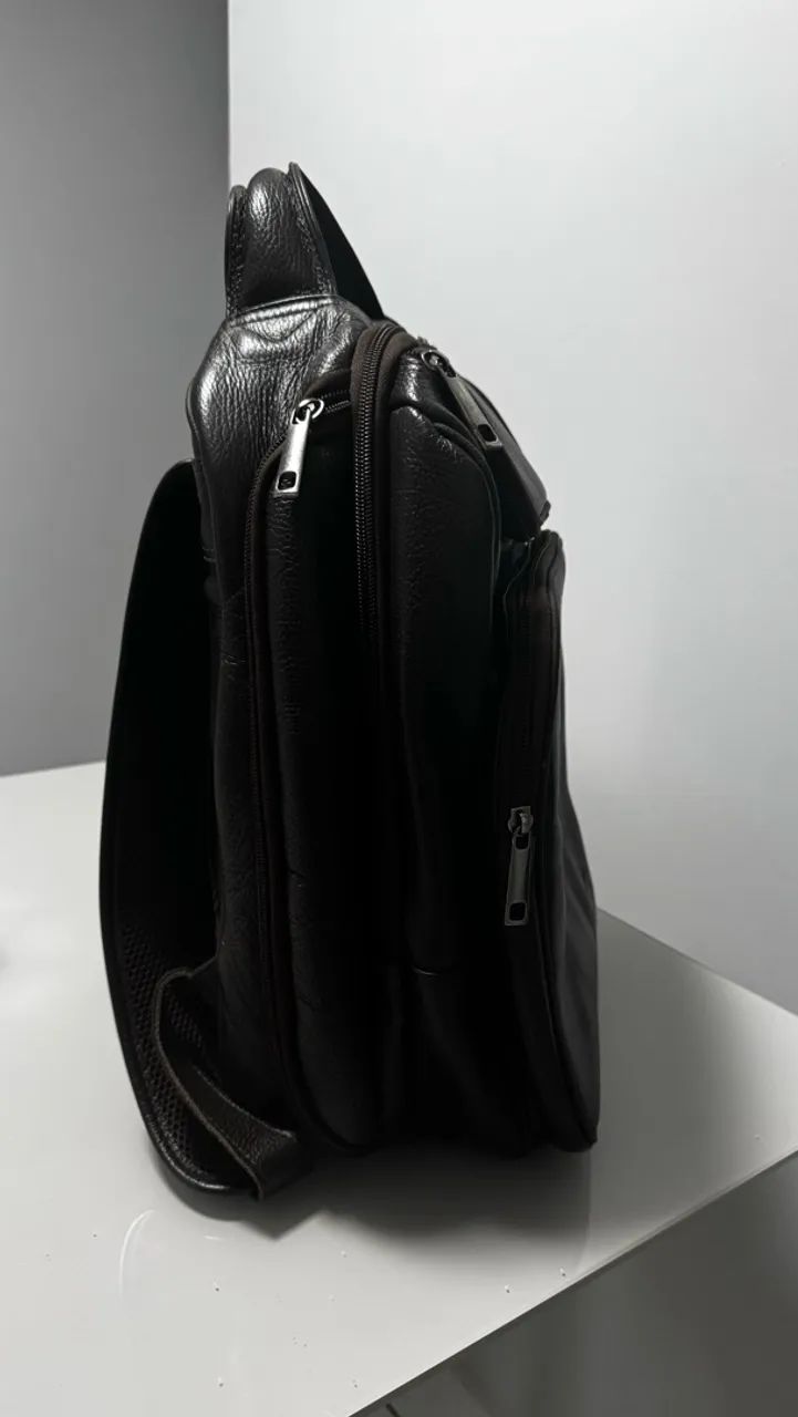 Mochila em couro legítimo  - Foto 3