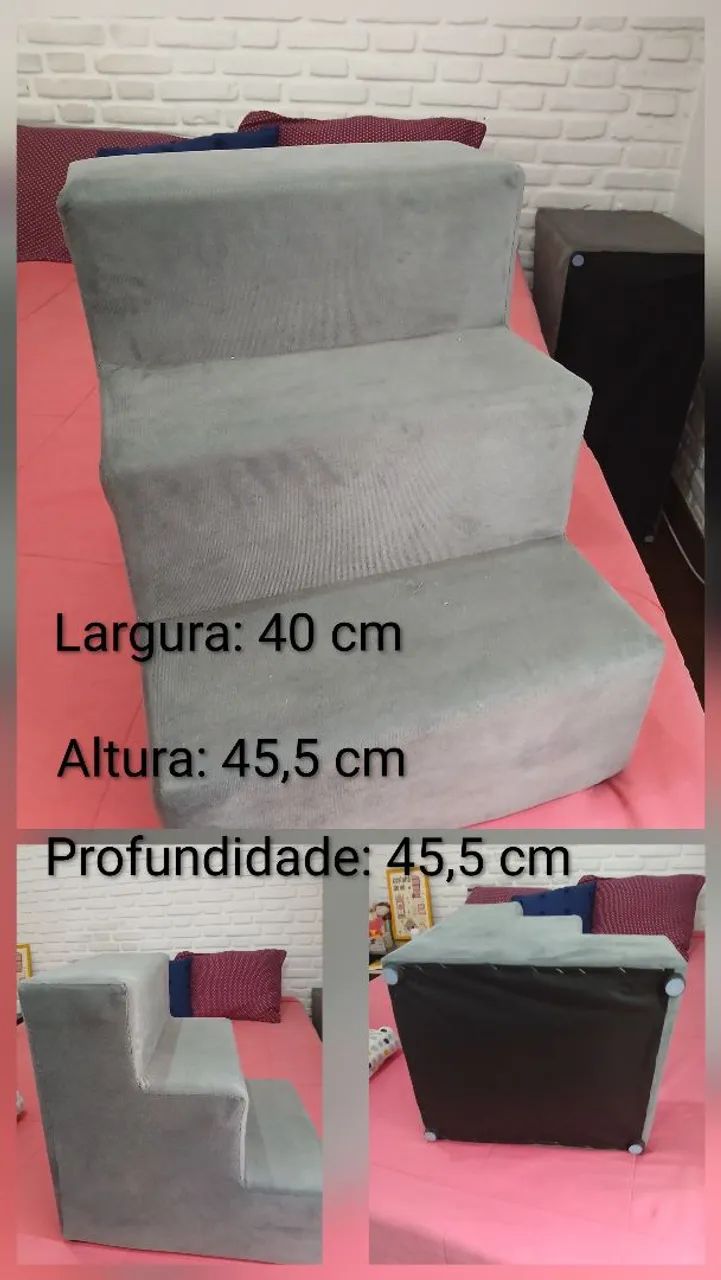 Escada e rampa para pets