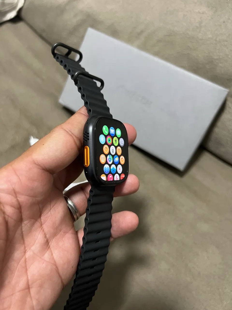 Apple Watch Ultra 3 black ocean Band - Foto 4