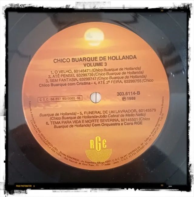 LP Vinil: Chico Buarque de Hollanda - Volume 3 - Foto 4