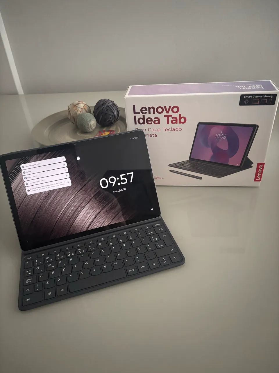 Tablet Lenovo 11 com resolução 2,5k ( 3 meses de uso) - Foto 4