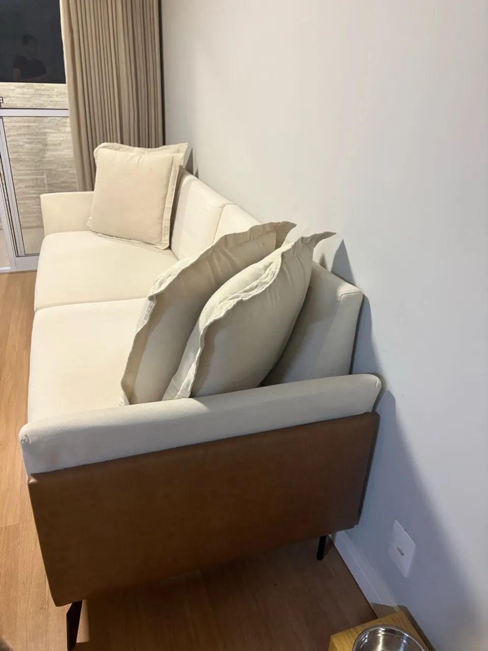 Vendo sofá de linho  - Foto 4