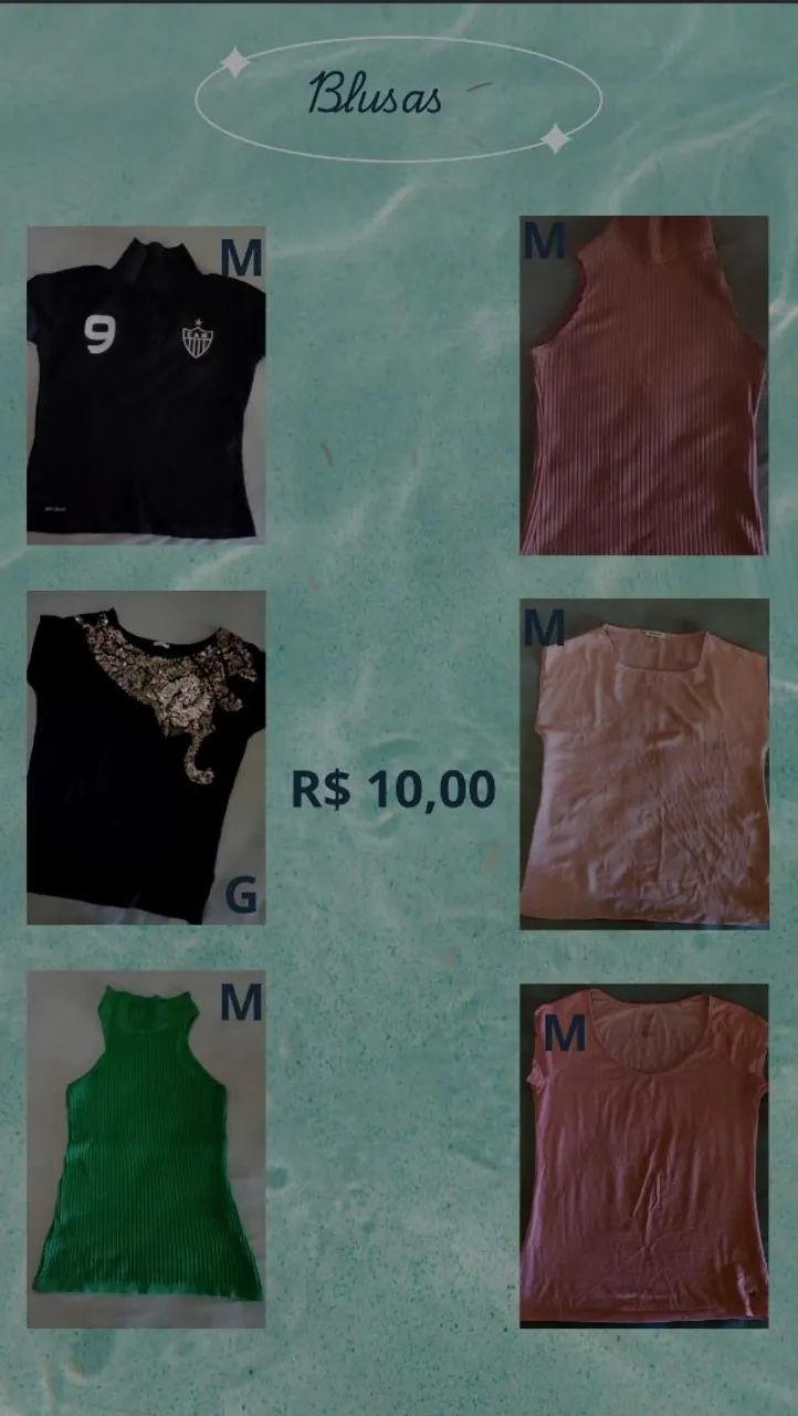 Croped e blusas  - Foto 2