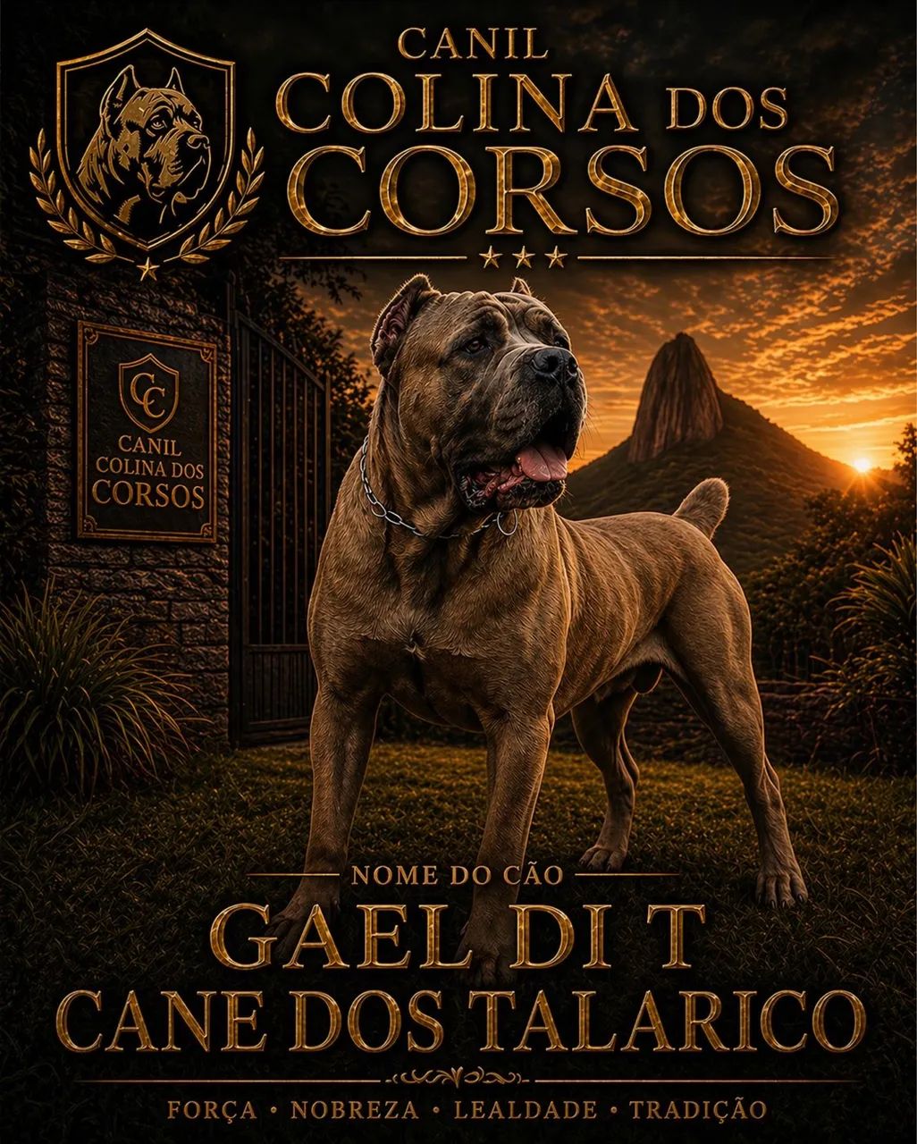?Filhotes de Cane Corso Italiano com pedigree CBKC e linguagem comprovada? - Foto 5