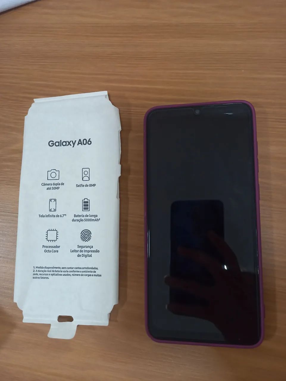 Celular Samsumg Galaxy A05 128GB Branco 