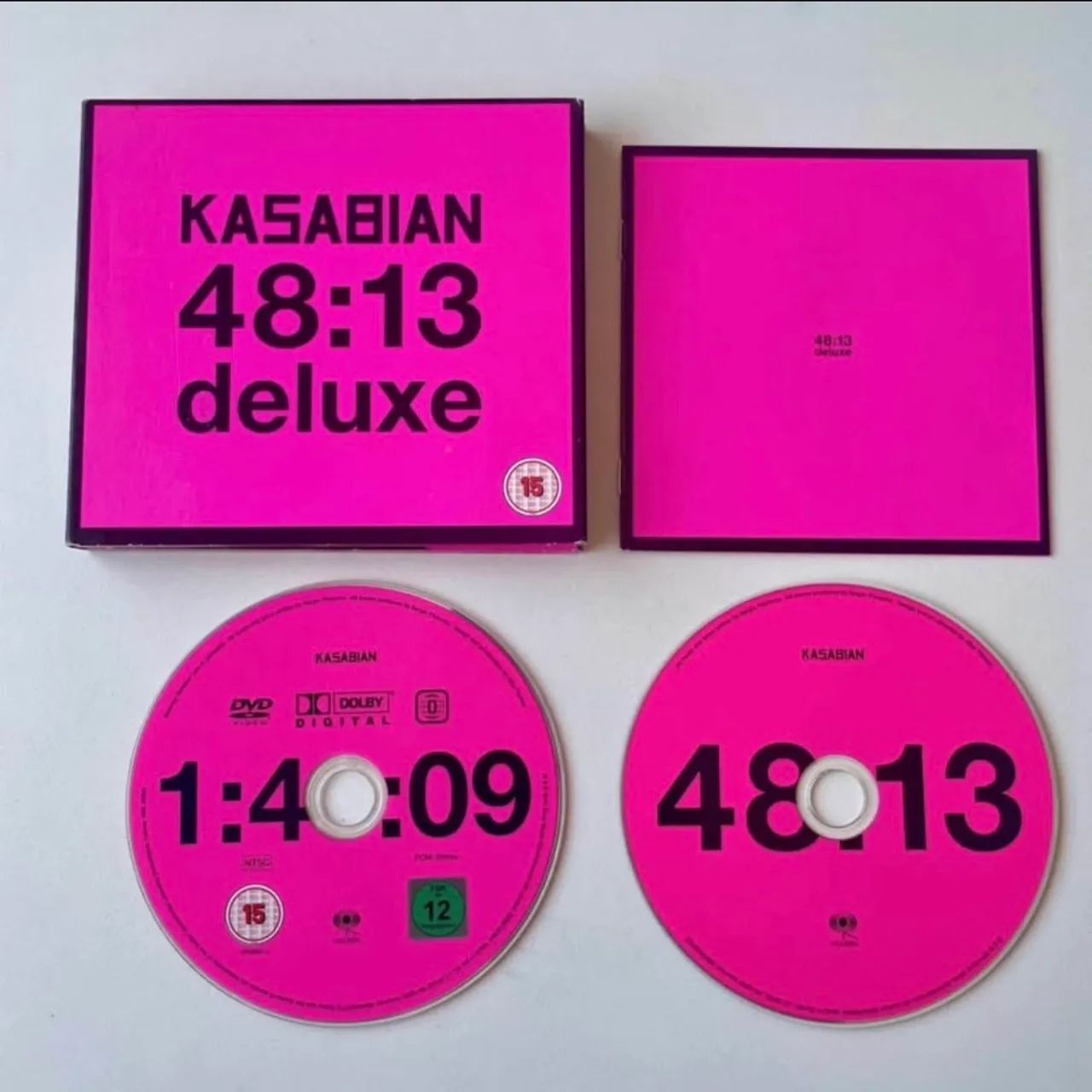 Kasabian 48:13 Deluxe Cd + Dvd Importado Inglaterra Uk 2014 - CDs