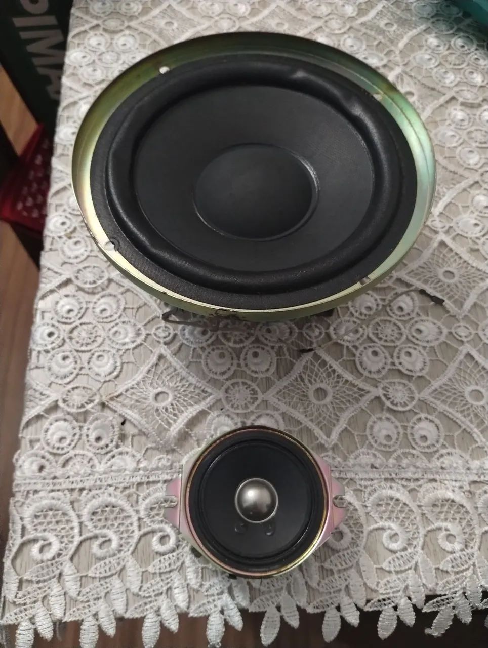 Alto falante woofer 6,5" e  Mid-range Aiwa original 