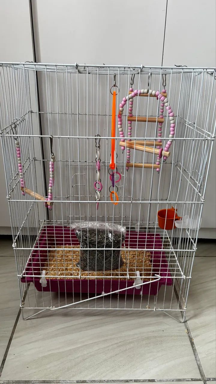 Gaiola com kit completo  - Foto 2