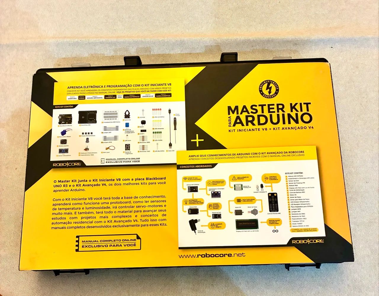 Kit master Arduino Robocore v8+v4  - Foto 3