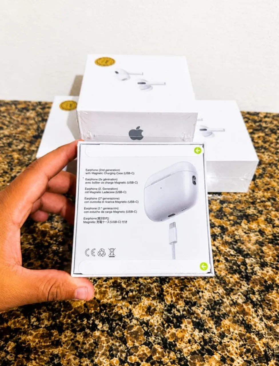AirPods Pro 2ª geração - Linha premium - Fones de Ouvido - Bela