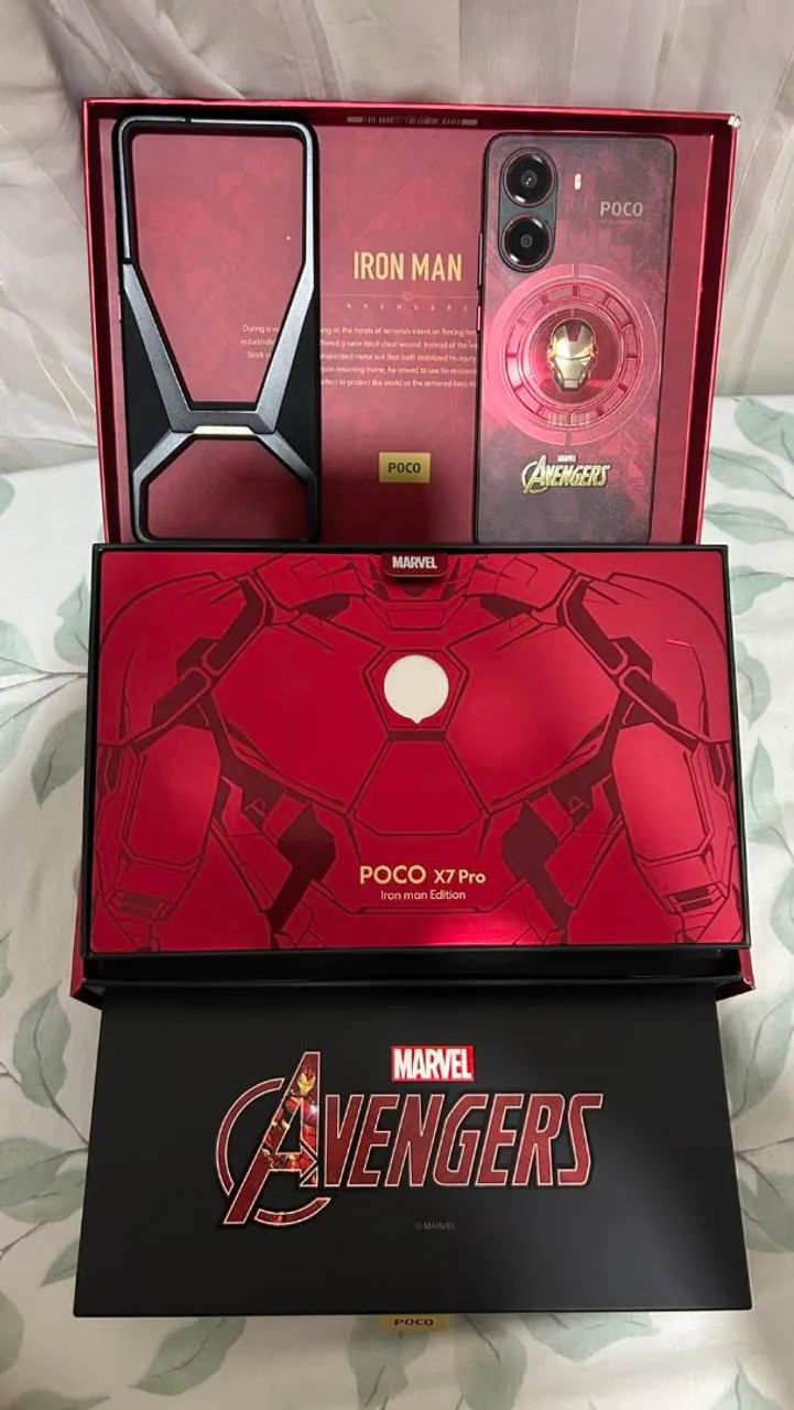 Poco x7 Pro Iron Man Edition - Foto 3