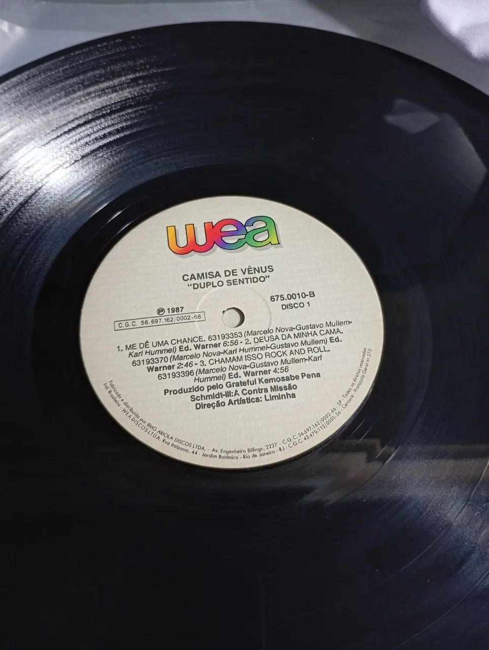 LP CAMISA DE VENUS Duplo Sentido 1987 Duplo Com Encarte - Foto 5