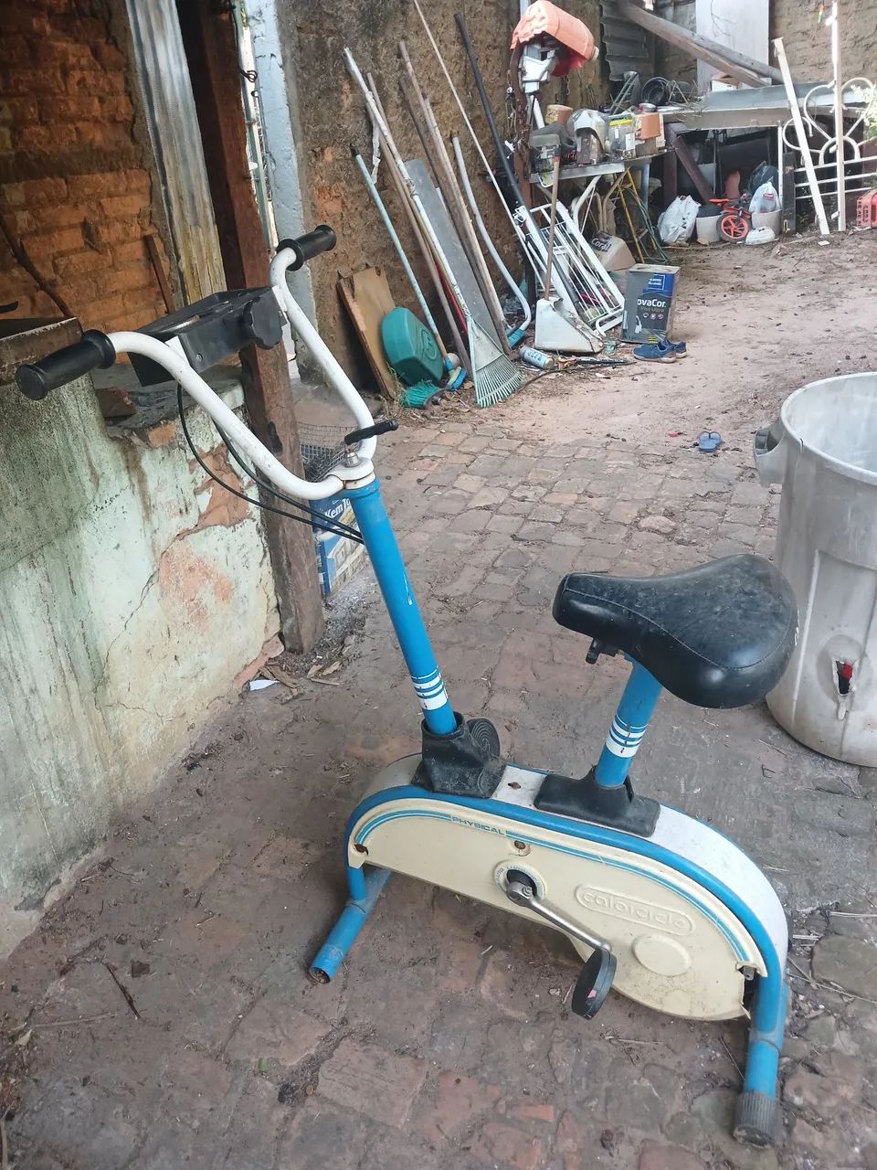 Bicicleta ergometrica antiga