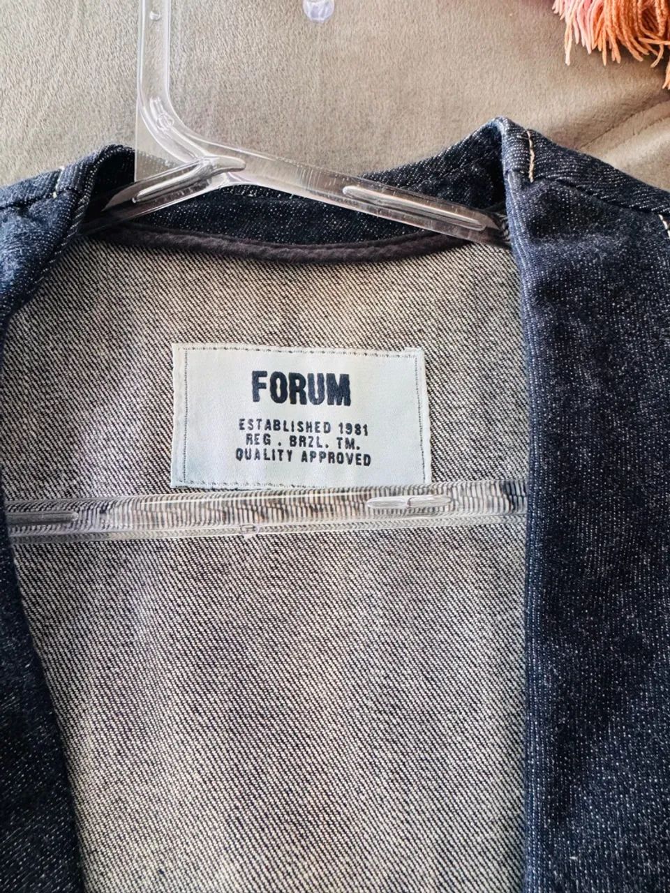 Belíssimo colete jeans Fórum  - Foto 2