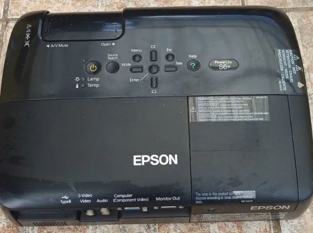 EPSON LCD PROJETOR H283A - USADO - Foto 2