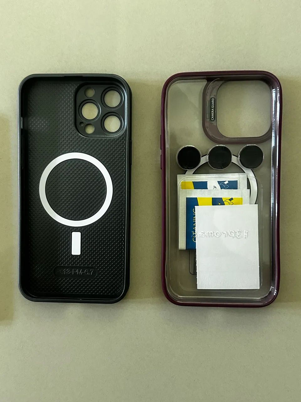 2 Capas novas e modernas para iPhone 13 Pro Max - Foto 2