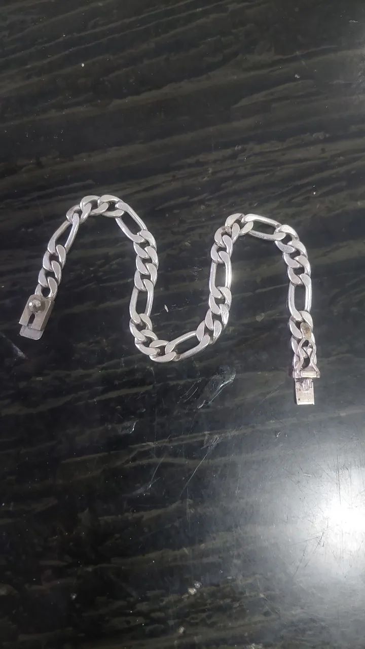 Pulseira Prata 925k Maciça . - Foto 4