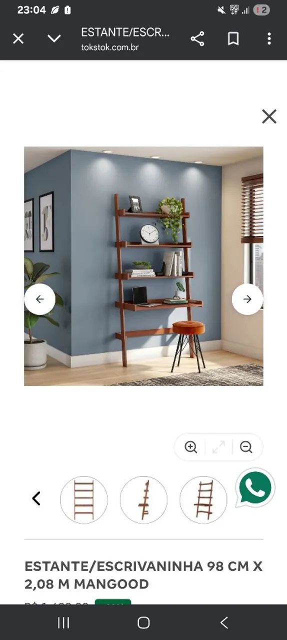 Estante escrivaninha tokstok - Foto 2