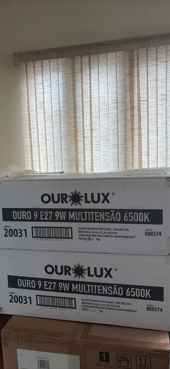 Kit com 10 lâmpadas led 9w ourolux - Foto 2