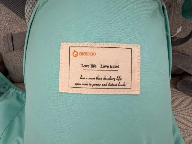 Mochila Canguru Maternidade Bebê Bolsa - Foto 5