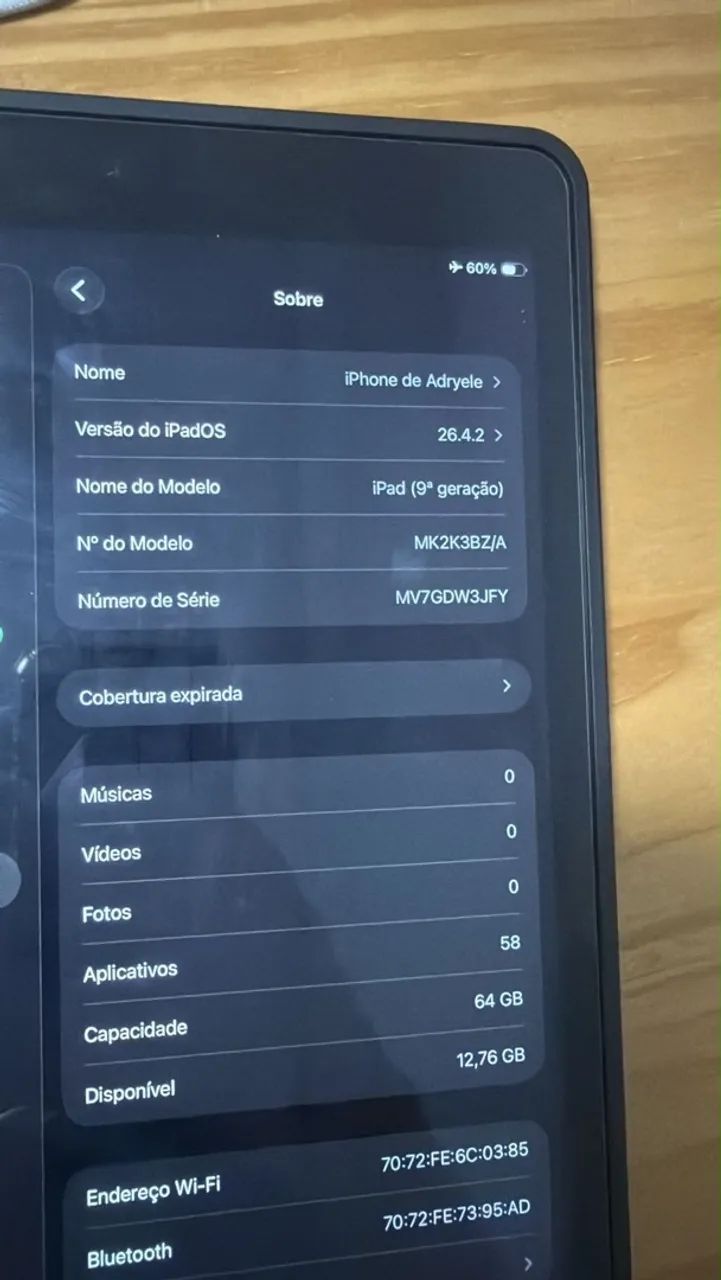 Ipad 9ª geração 