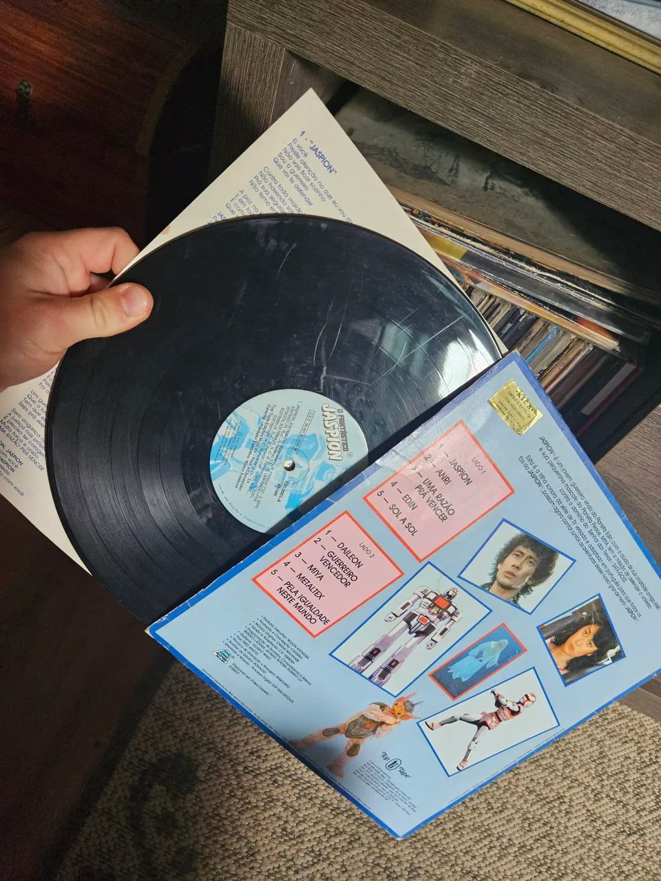 LP Jaspion vinil anos 80/90 - Foto 2