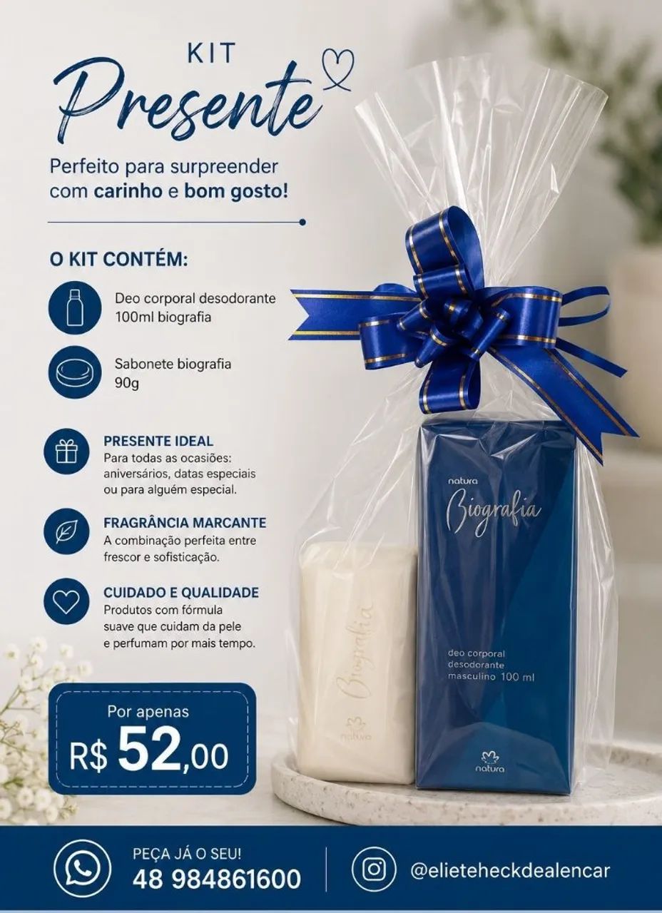Kits presentes masculino  - Foto 3