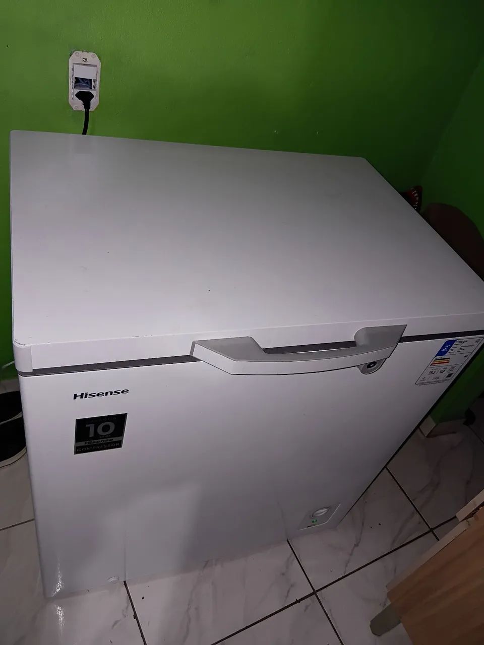 Freezer novo  sem queimar velas * - Foto 2
