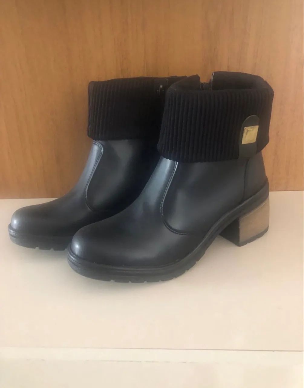 Bota coturno 