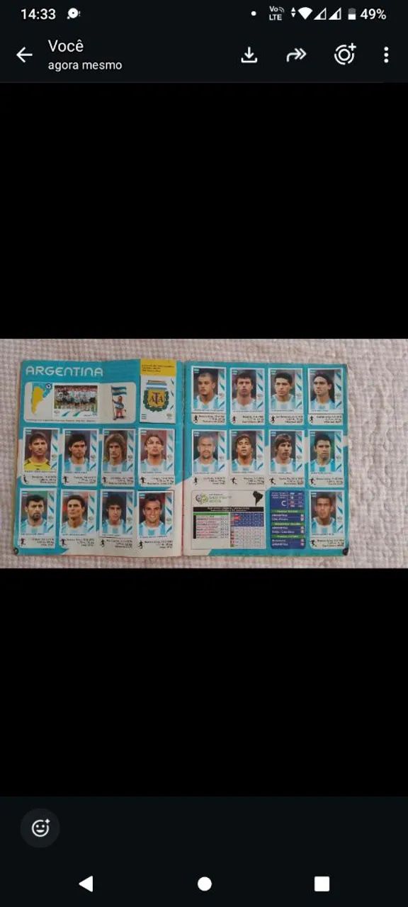 Lote Copa do mundo e Brasileirão Panini  - Foto 4