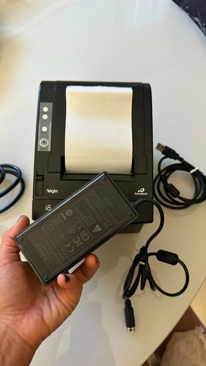 Impressora Térmica de Cupom Elgin i8 (USB/Serial/Ethernet) - Foto 2
