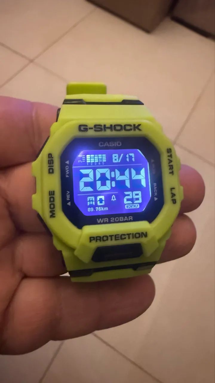 Casio GBD 200 Primeira linha 