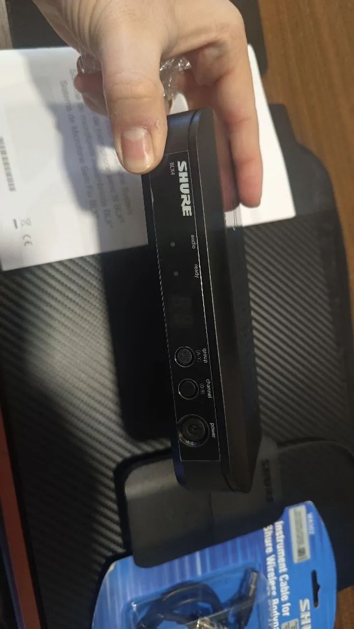 Shure Sistema BLX14 Instrumentos Sem Fio - Foto 5