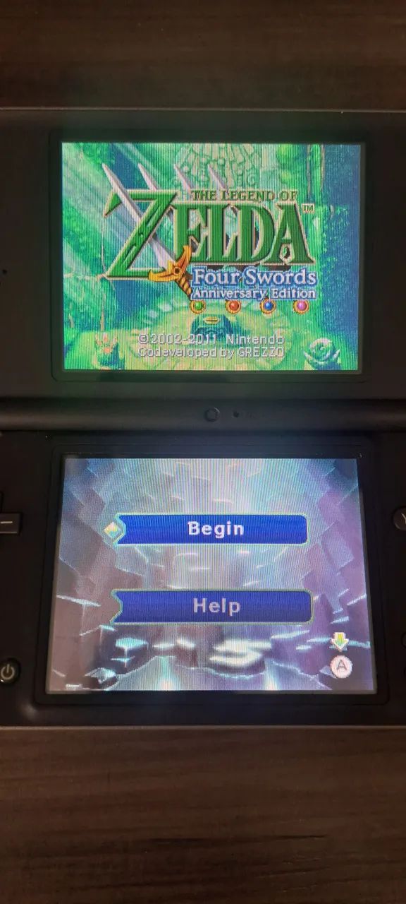 Nintendo DSI XL com Zelda Four Swords  - Foto 2