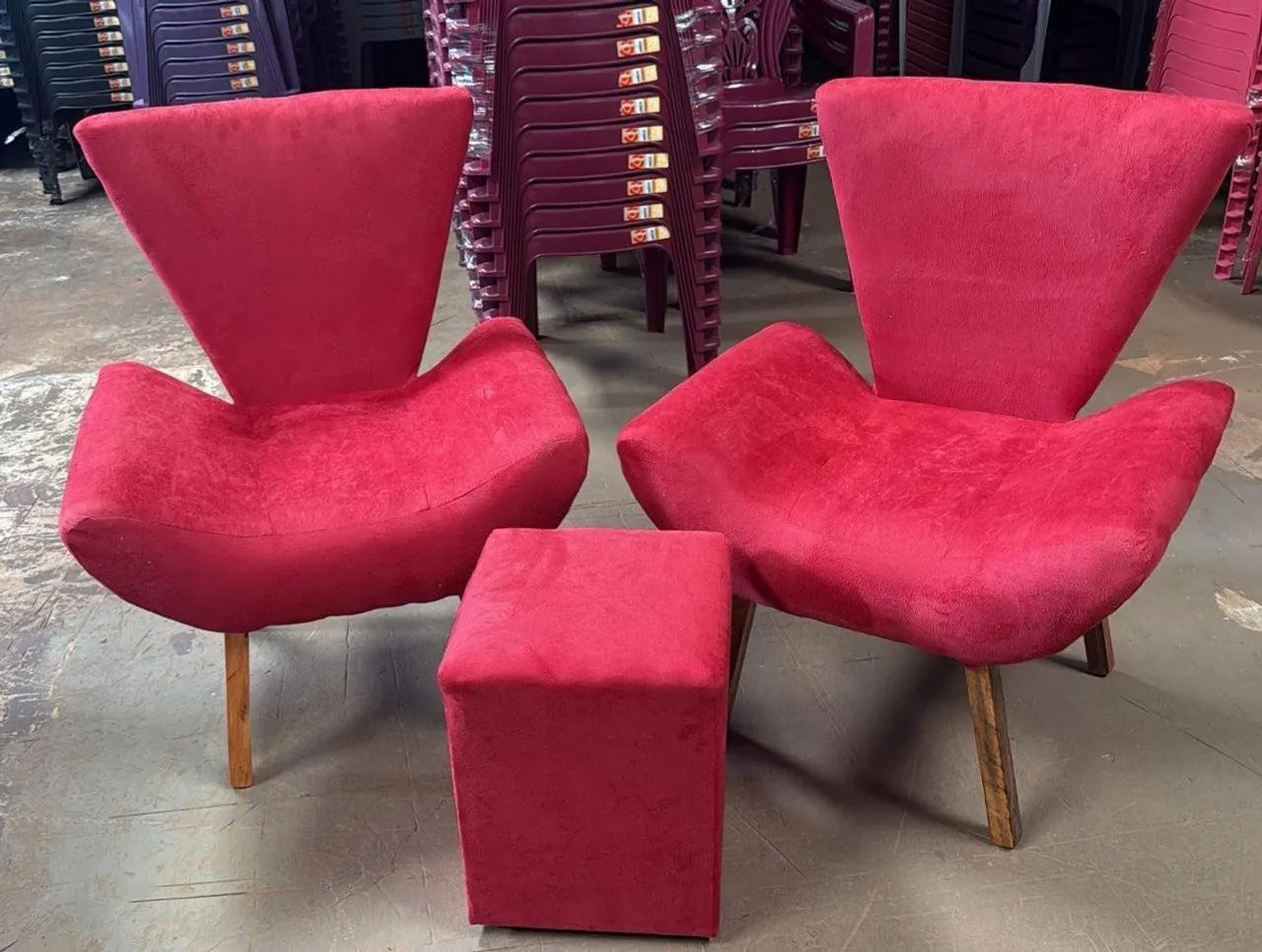 KIT POLTRONA 2 POLTRONA+1 PUFF ENTREGA GRÁTIS  - Foto 3