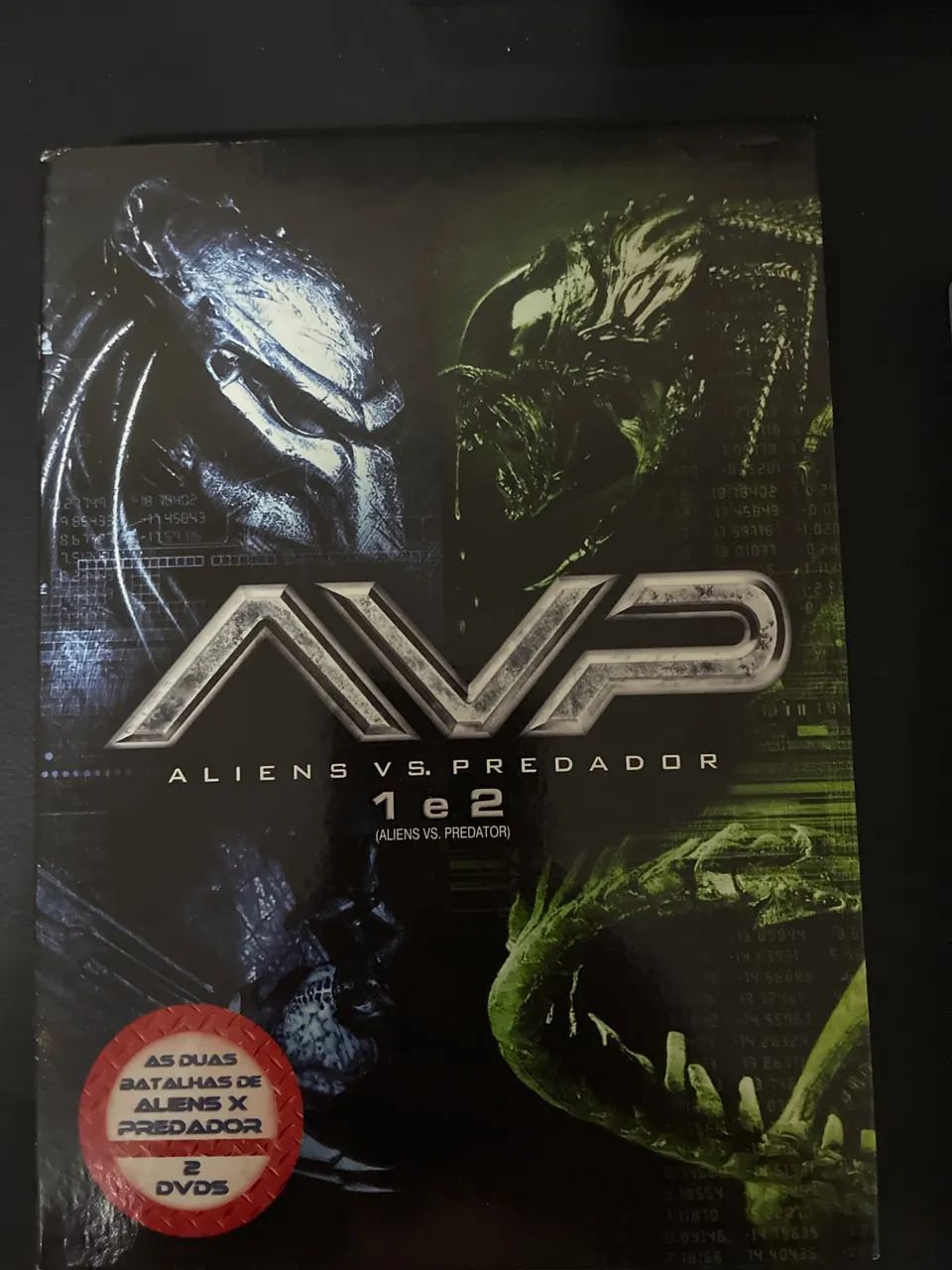 Aliens vs predador 1 e 2 dvd