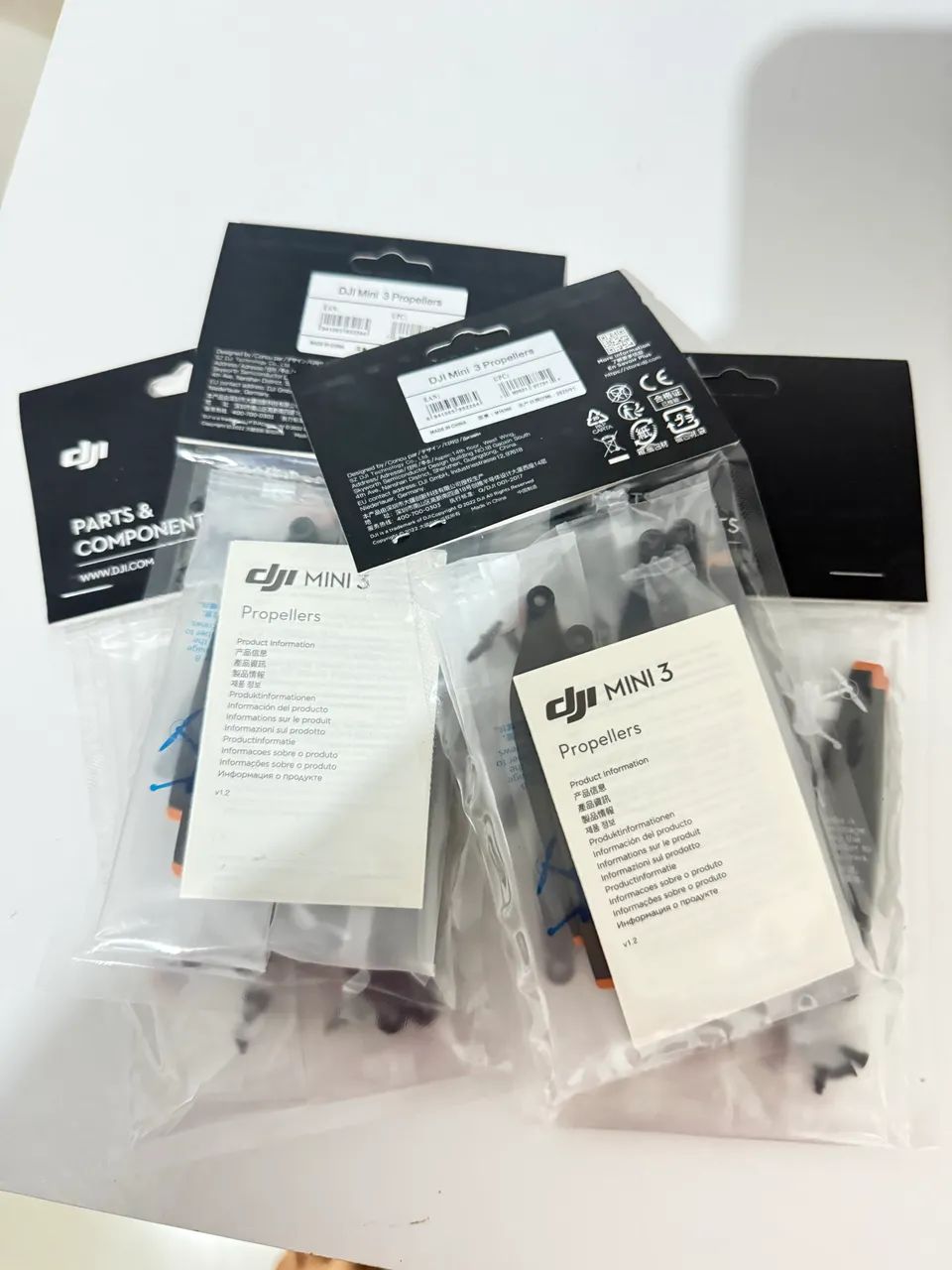 ? Hélices Originais DJI Mini 3 - Novas e Lacradas