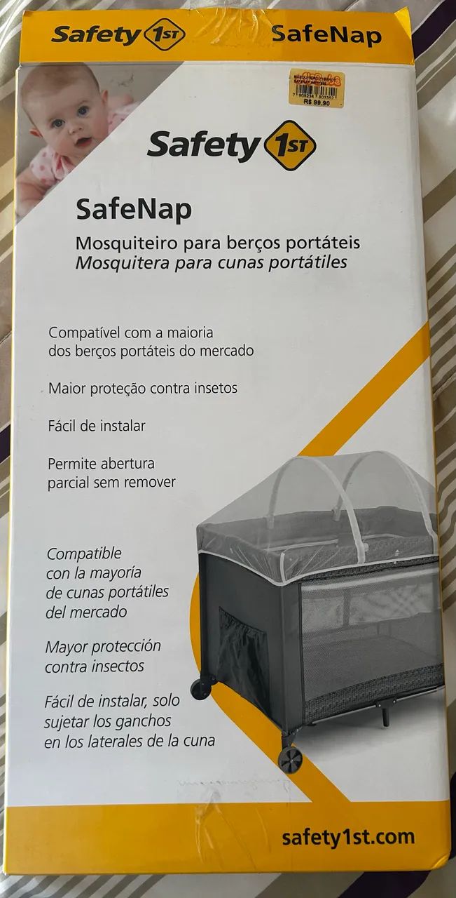 Mosqueteiro para berço portátil 
