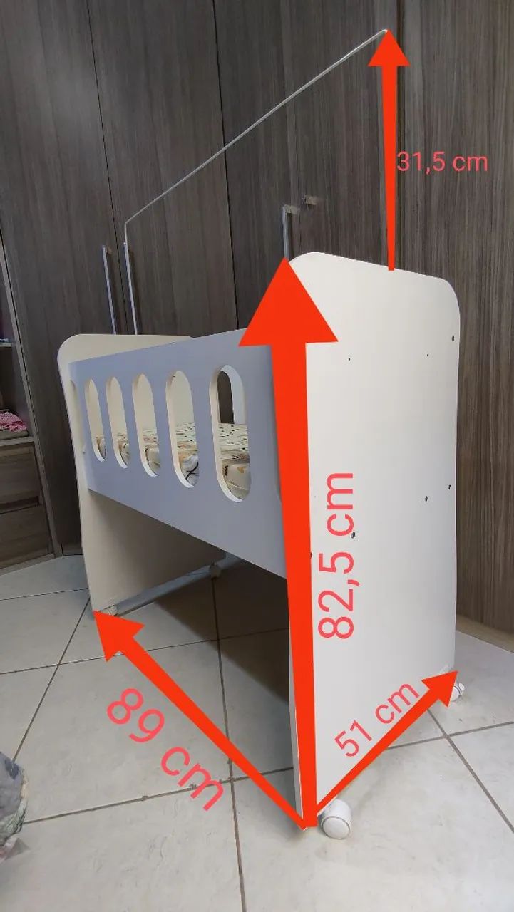 Mini berço para Recém Nascido até 5 meses