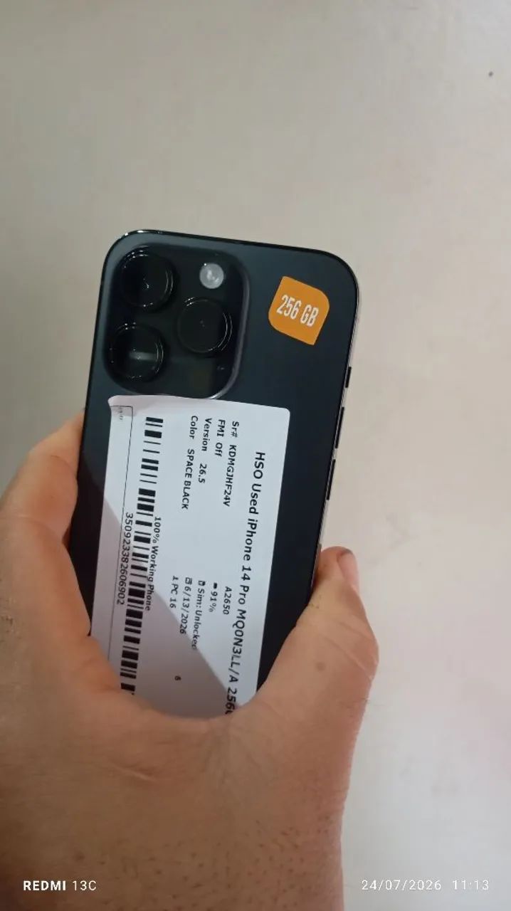 iPhone 14 pro 256GB - Foto 3